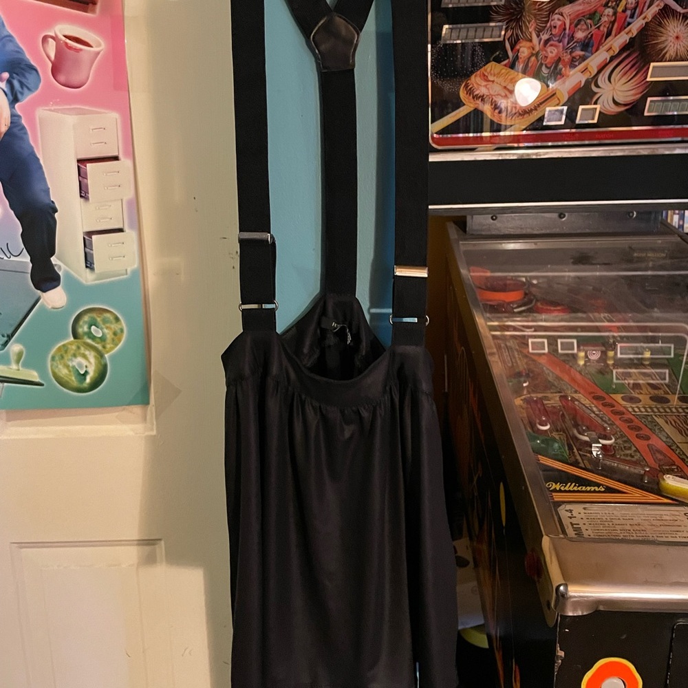Forever 21 Suspender Skirt